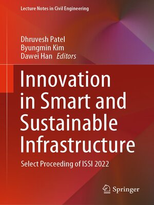 cover image of Innovation in Smart and Sustainable Infrastructure